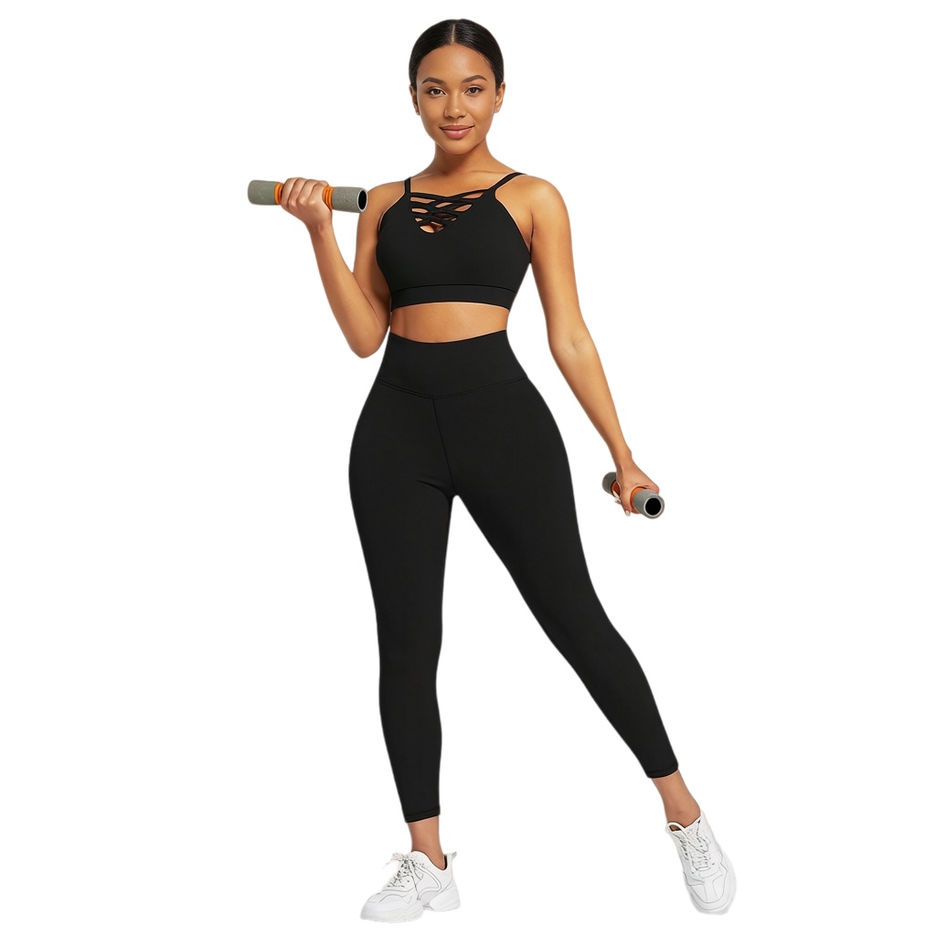 Fitness & Nutrition Lab Zapopan - 3-delige dames yoga fitness set -