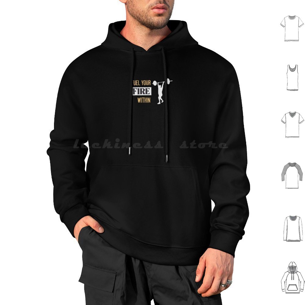Fuel Fitness & Nutrition Oakbank Photos - Brandstof je vuur binnen Hoodie Katoen