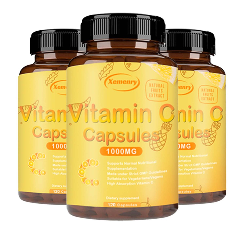 Zinc Supplement 50Mg - Vitamine C-capsules 1000 mg - Ondersteuning