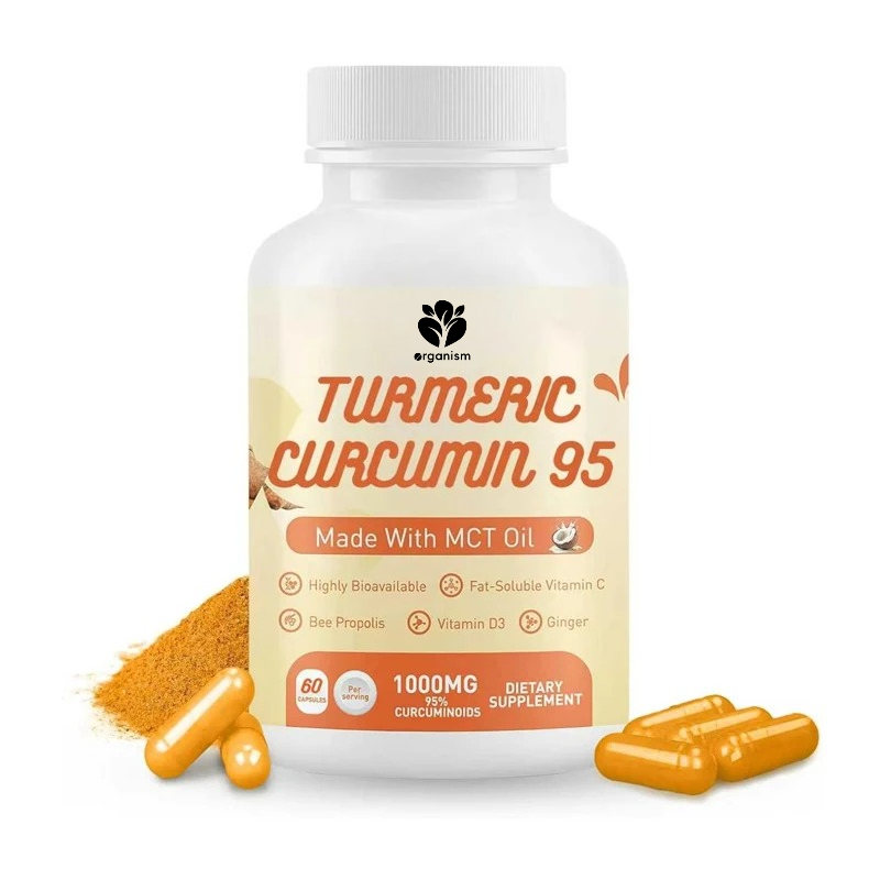 Zinc Supplement 50Mg - Kurkuma curcumine supplement bevat 50mg MCT-olie,