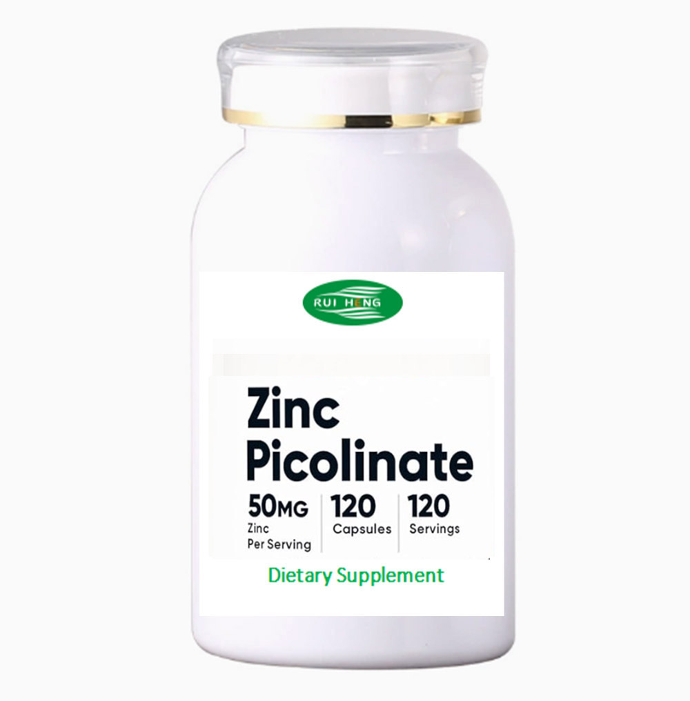 Zinc Supplement 50Mg - 1Fles, Zinkpicolinaat 50 mg, 120 Vegetarische