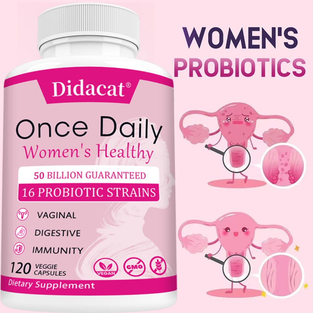 Probiotics Women Health - Probiotische Capsule, Bevordert de Floraalijmbalans, Darm-,