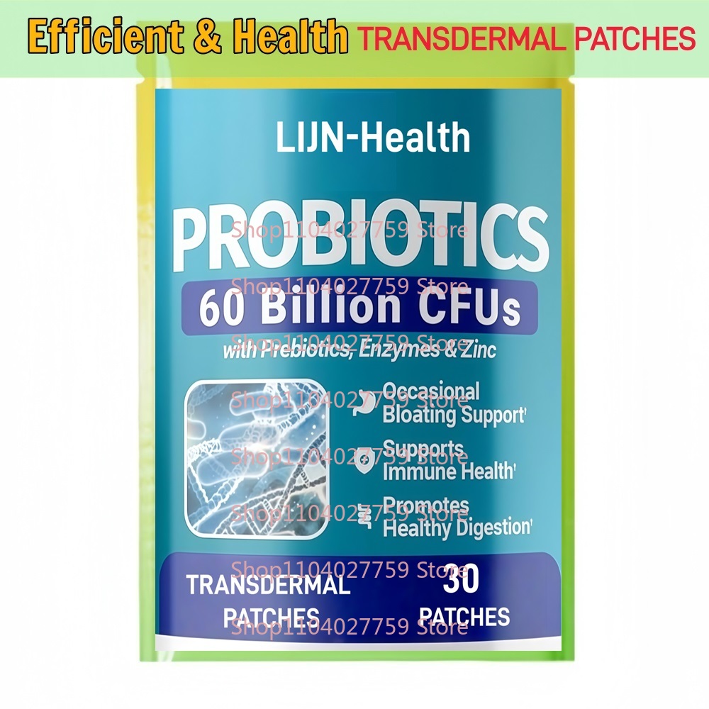 Probiotics Women Health - 30-pleisters Probiotica Transdermale pleisters voor mannen