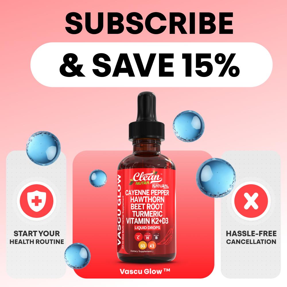Clean Nutra Vascu Glow Liquid  - Vitamin D3 K2 Drop recensie en prijs