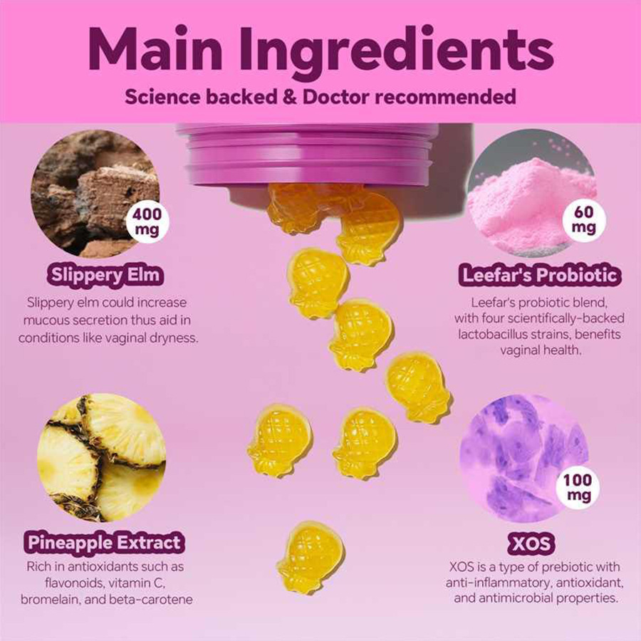 Vrouwelijke probiotica Gummies - Probiotics Women Health recensie en prijs
