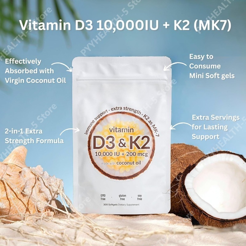 Vitamine D3 K2 Softgels D3 100 - Vitamin D3 K2 Drop recensie en prijs