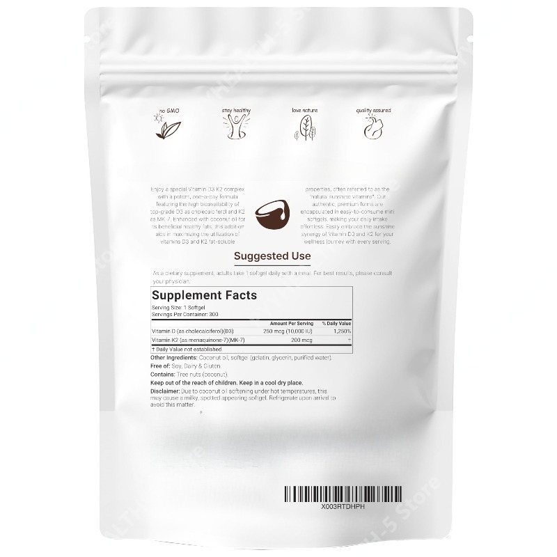 Vitamine D3 K2 Softgels D3 100 - Vitamin D3 K2 Drop recensie en prijs