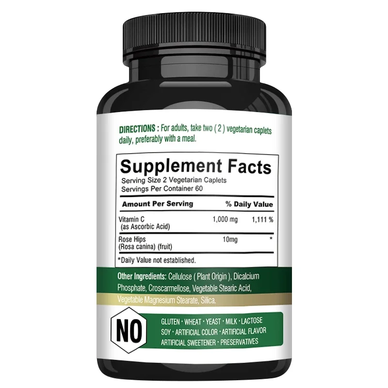 Vitamine C-capsules 1000 mg -  - Zinc Supplement 50Mg recensie en prijs