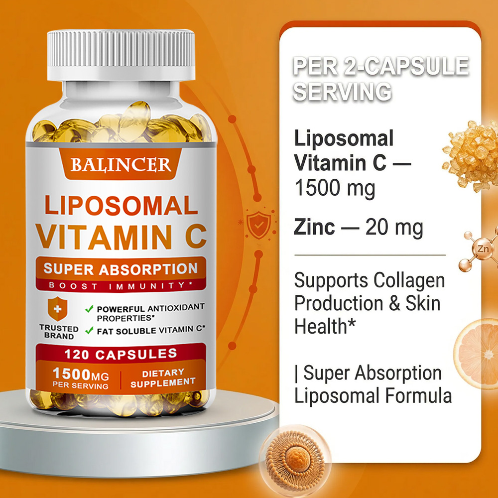 Liposomale Vitamine C 1500mg,  - Zinc Supplement 50Mg recensie en prijs