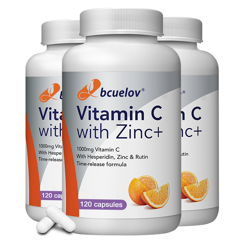 Biologische vitamine C + zinkc - Zinc Supplement 50Mg recensie en prijs