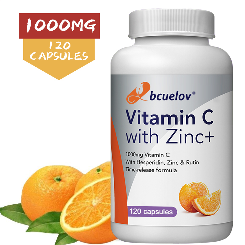 Biologische vitamine C + zinkc - Zinc Supplement 50Mg recensie en prijs
