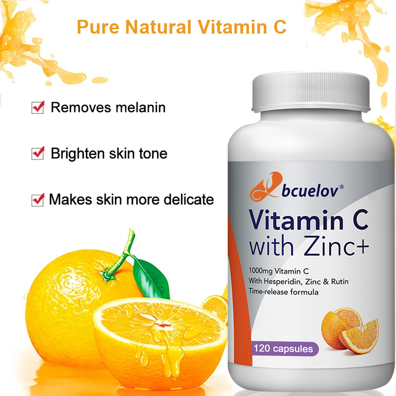 Biologische vitamine C + zinkc - Zinc Supplement 50Mg recensie en prijs
