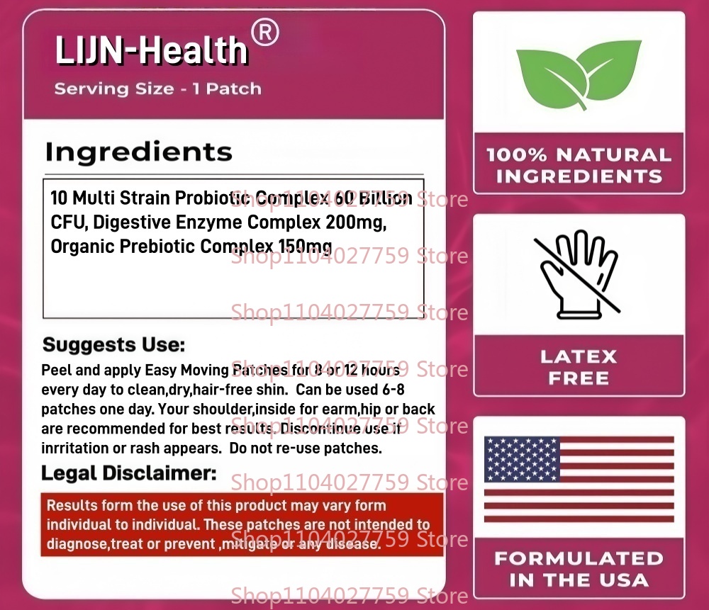 30-pleisters Probiotica Transd - Probiotics Women Health recensie en prijs