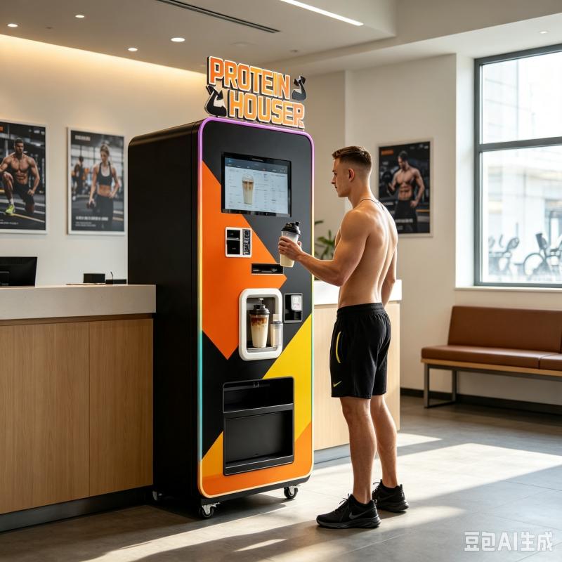 Automatische eiwitshake-automa - Nutrition For Fitness And Sports recensie en prijs