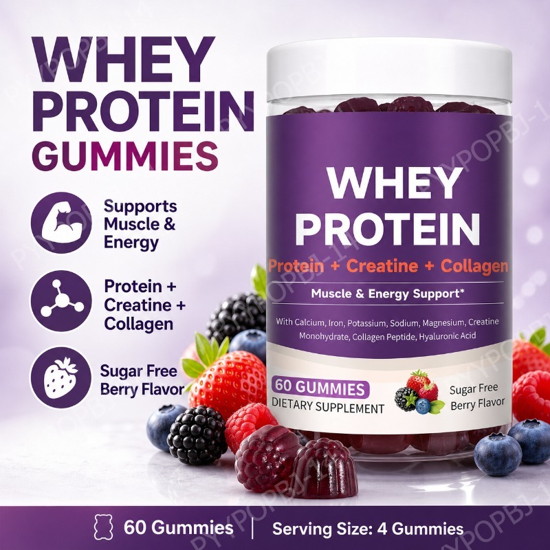 Eiwit Gummies met Wei Creatine - Fitness Nutrition Energy recensie en prijs