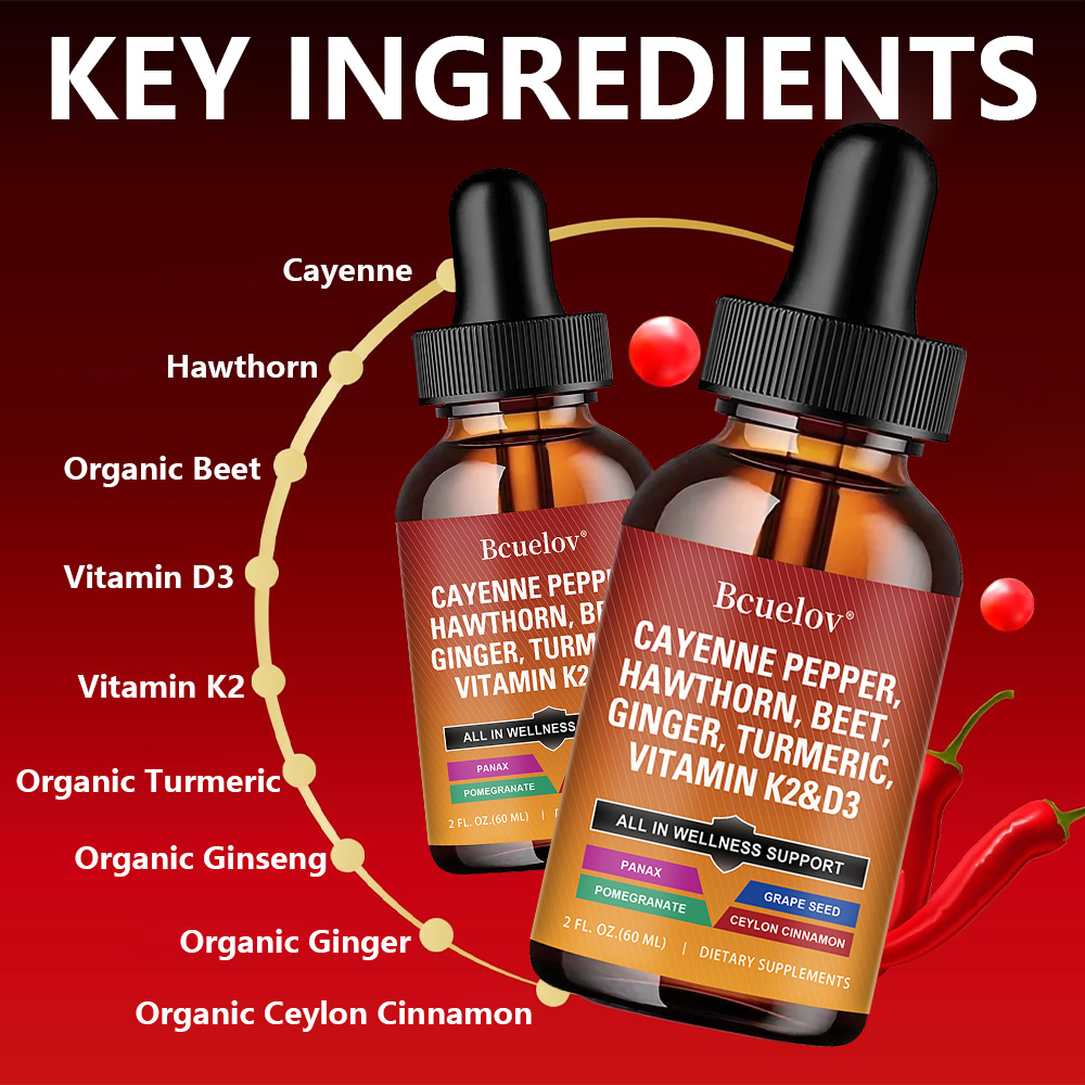 Cayennepeperdruppels Supplemen - Vitamin D3 K2 Drop recensie en prijs