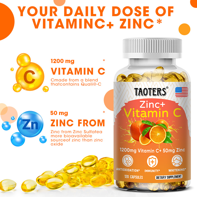 1200-mg vitamine C-capsules -  - Zinc Supplement 50Mg recensie en prijs