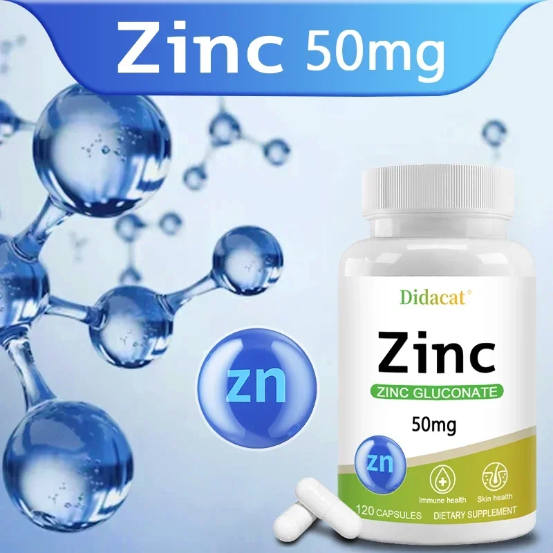 Zink 50 mg - met zinkgluconaat - Zinc Supplement 50Mg recensie en prijs