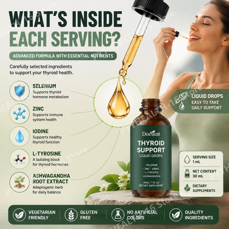 Docteat Schildklierondersteune - Iodine Drops Supplement recensie en prijs